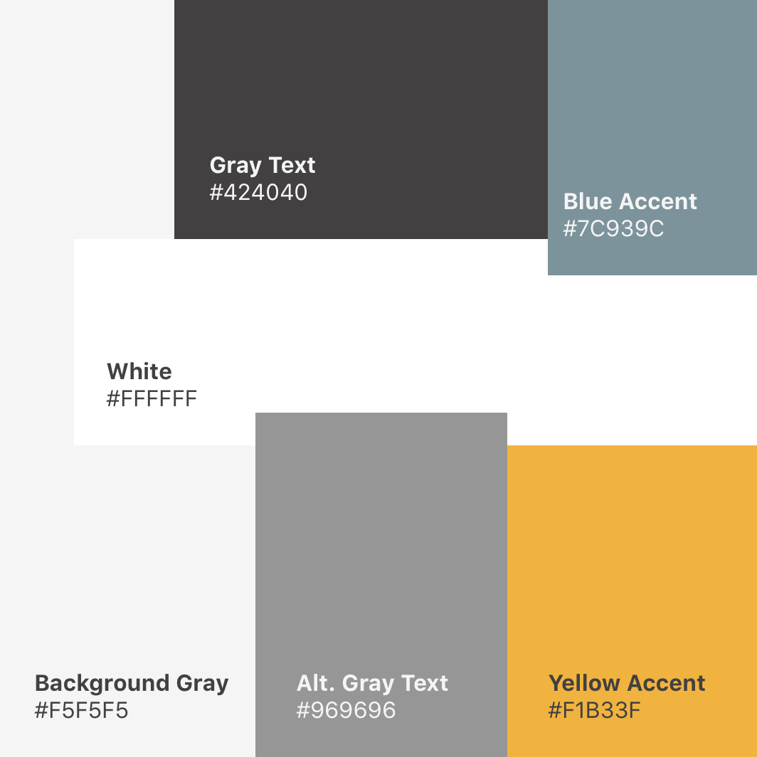 Style Guide – Color Scheme